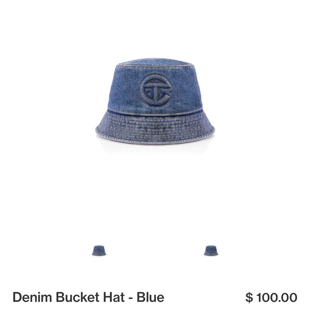 Telfar Denim bucket Hat